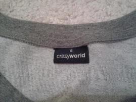 Tričko crazyworld (3/4)
