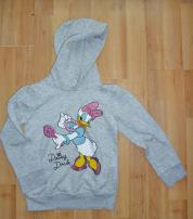 Svetlosiva mikina s daisy (2/2)