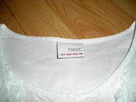Biela blúzka n e x t (3/4)