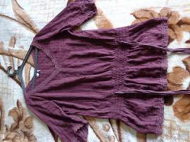 Fialovy dlhsi top / tunik (1/2)