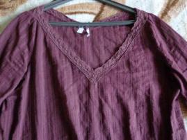 Fialovy dlhsi top / tunik (2/2)