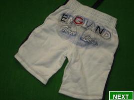 Kraťasový komplet england (3/3)