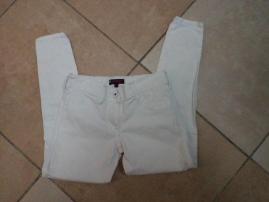 Extra slim biele rifličky (4/4)