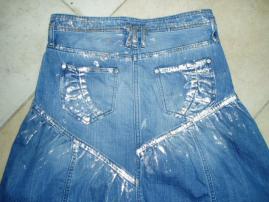 H&m riflová sukňa (4/4)