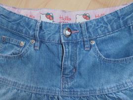 Riflová sukňa hello kitty (2/4)