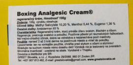 Boxérsky analgetický krém (2/2)