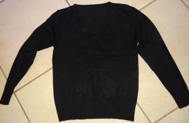 Čierny pulover xs/s (152) (2/3)