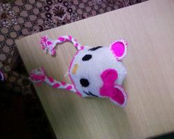 Čiapka hello kitty (2/4)