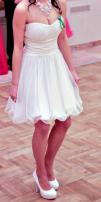 Biele krátke šaty (1/1)