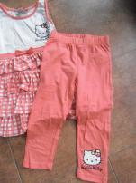 Šaty hello kitty + legíny (2/2)