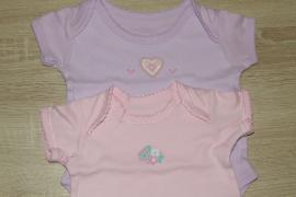 Dve bodynka vel.3-6 mes (1/4)