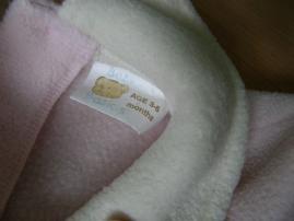 Nova flisová mikina 3-6 m (4/4)