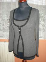Cardigan svetr a tielko m (2/4)