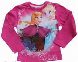 Tričko frozen tmavo ružov (1/1)