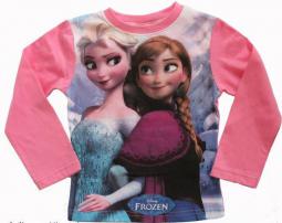 Tričko frozen ružové (1/1)