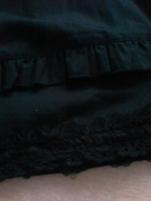 Čierne dlhé šaty xs (4/4)