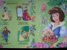 Kniha princezné s puzzle
