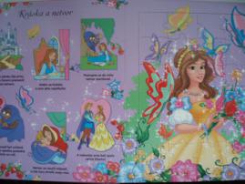 Kniha princezné s puzzle