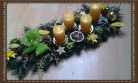 Adventny veniec (1/2)