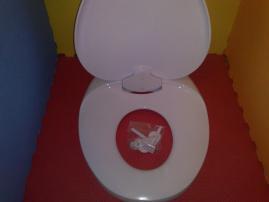 Odplienkovanie: wc doska (3/4)
