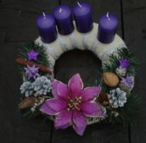 Adventny veniec (1/4)