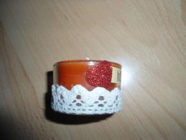 Mini sviečka - mandarinka (2/4)