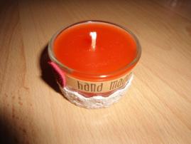 Mini sviečka - mandarinka (4/4)