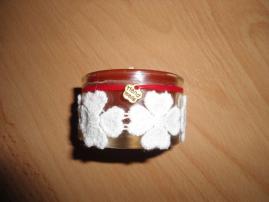 Mini sviečka - pomaranč (1/4)