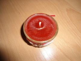 Mini sviečka - pomaranč (4/4)