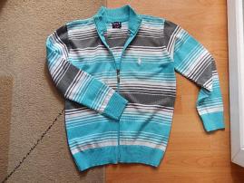 Tenký sveter na zips (1/2)