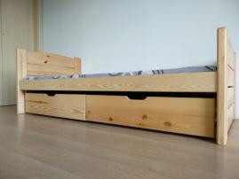 2 postele z masívu 180x80 (2/4)