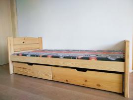 2 postele z masívu 180x80 (4/4)
