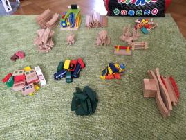 Drevená vláčikodráha set (1/1)