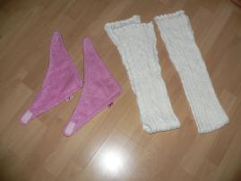 2x šál a ľx nákrčník (2/3)