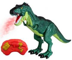 Rc dinosaurus-vypúšťa par (1/7)