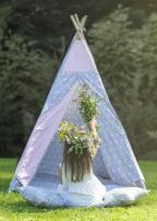Sivo-béžový teepee (1/4)