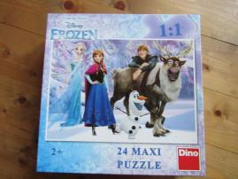 Maxipuzzle frozen (1/2)