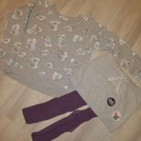 Sukňa lindex + tričko h&a (1/4)