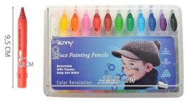 Farby na tvár color 12ks (7/7)
