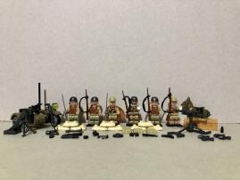 Lego japonskí vojaci 6ks (2/4)