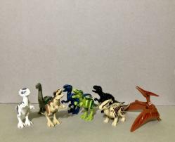 Lego dinosaury 3 (8ks) (1/4)