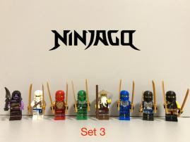 Figúrky ninjago (8ks) (3/3)