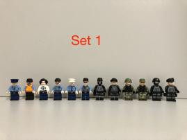 Figurky vojaci, swat 12ks (1/4)