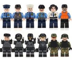 Figurky vojaci, swat 12ks (2/4)