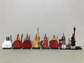 Figurky rímsky vojaci 8ks (3/4)