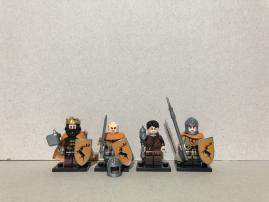 Figurky vojaci stredovek