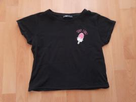 Krátke tričko (crop top) (1/4)