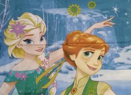 Obliečky na posteľ frozen (1/3)