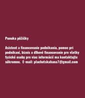 Nebanková pôžička (1/1)