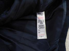Vlnený kabát m & s (3/4)